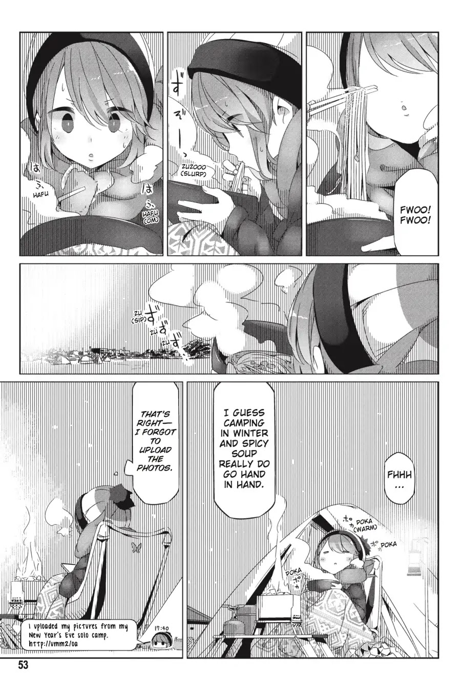 Yurucamp Chapter 25 page 20 - Chapter 25: Solo-Camping Girl on New Year's Eve