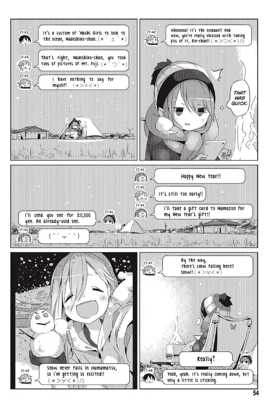 Yurucamp Chapter 25 page 21 - Chapter 25: Solo-Camping Girl on New Year's Eve