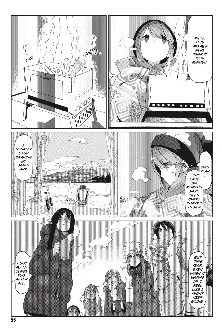 Yurucamp Chapter 25 page 22 - Chapter 25: Solo-Camping Girl on New Year's Eve