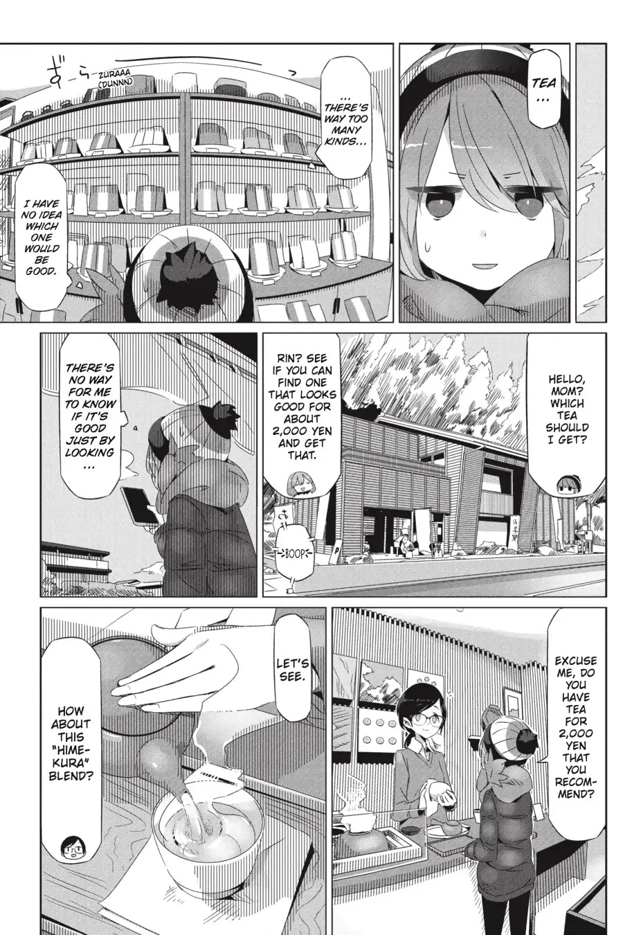 Yurucamp Chapter 25 page 4 - Chapter 25: Solo-Camping Girl on New Year's Eve