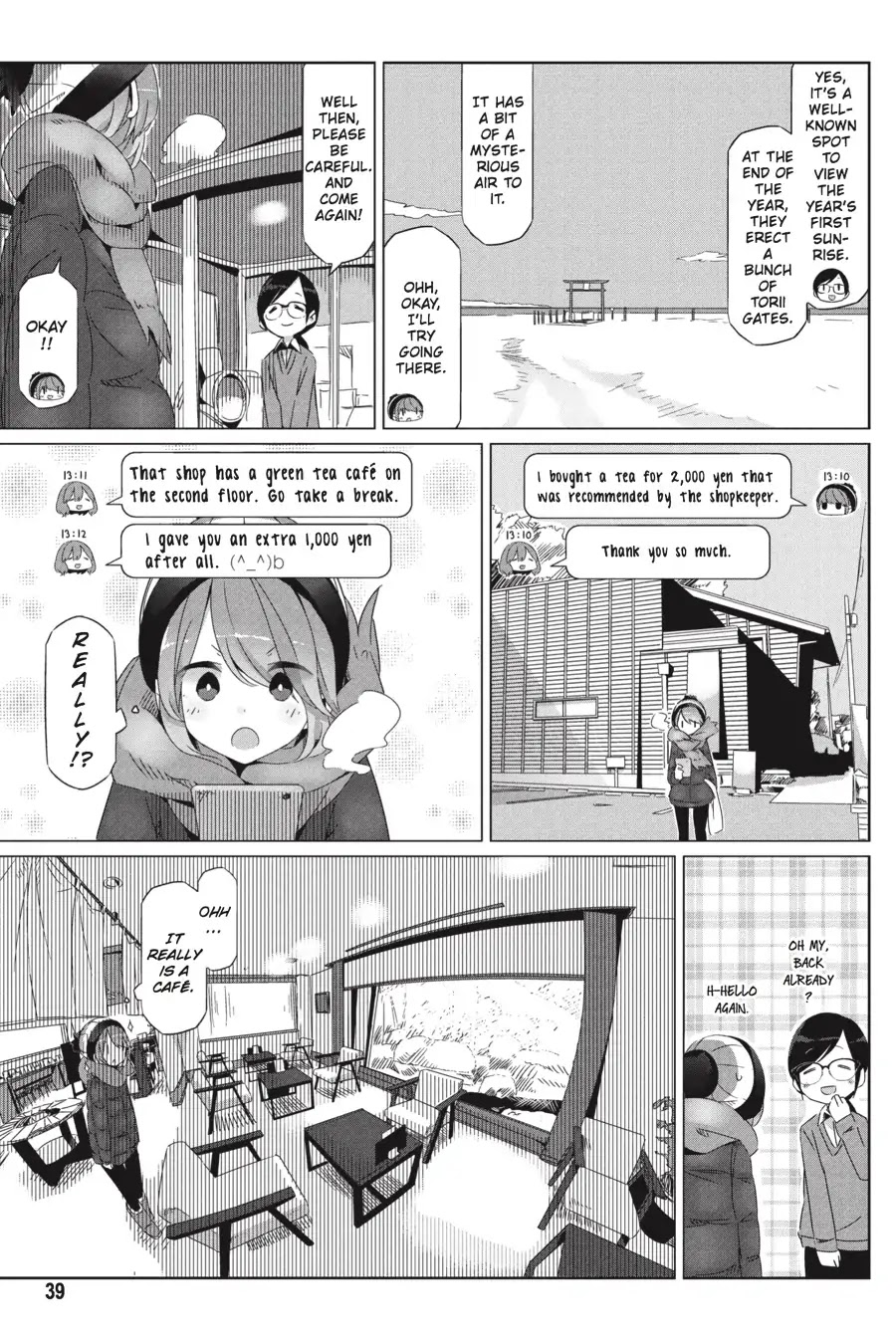 Yurucamp Chapter 25 page 6 - Chapter 25: Solo-Camping Girl on New Year's Eve