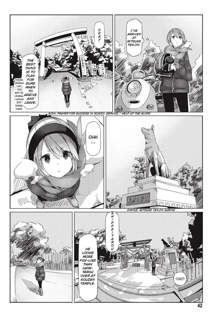 Yurucamp Chapter 25 page 9 - Chapter 25: Solo-Camping Girl on New Year's Eve