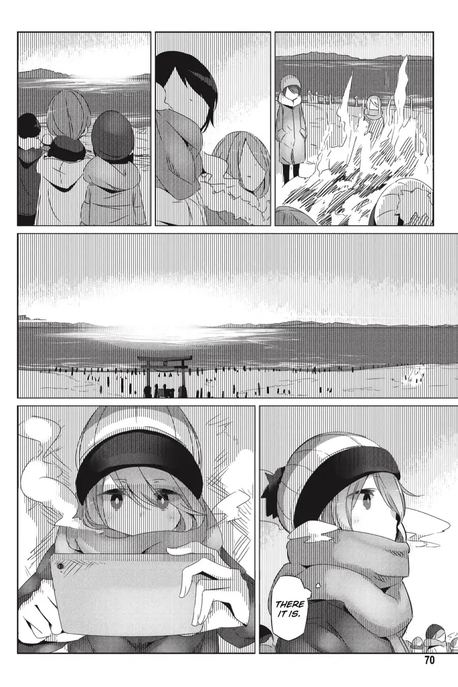 Yurucamp Chapter 26 page 12 - Chapter 26: The Beginning of the Year