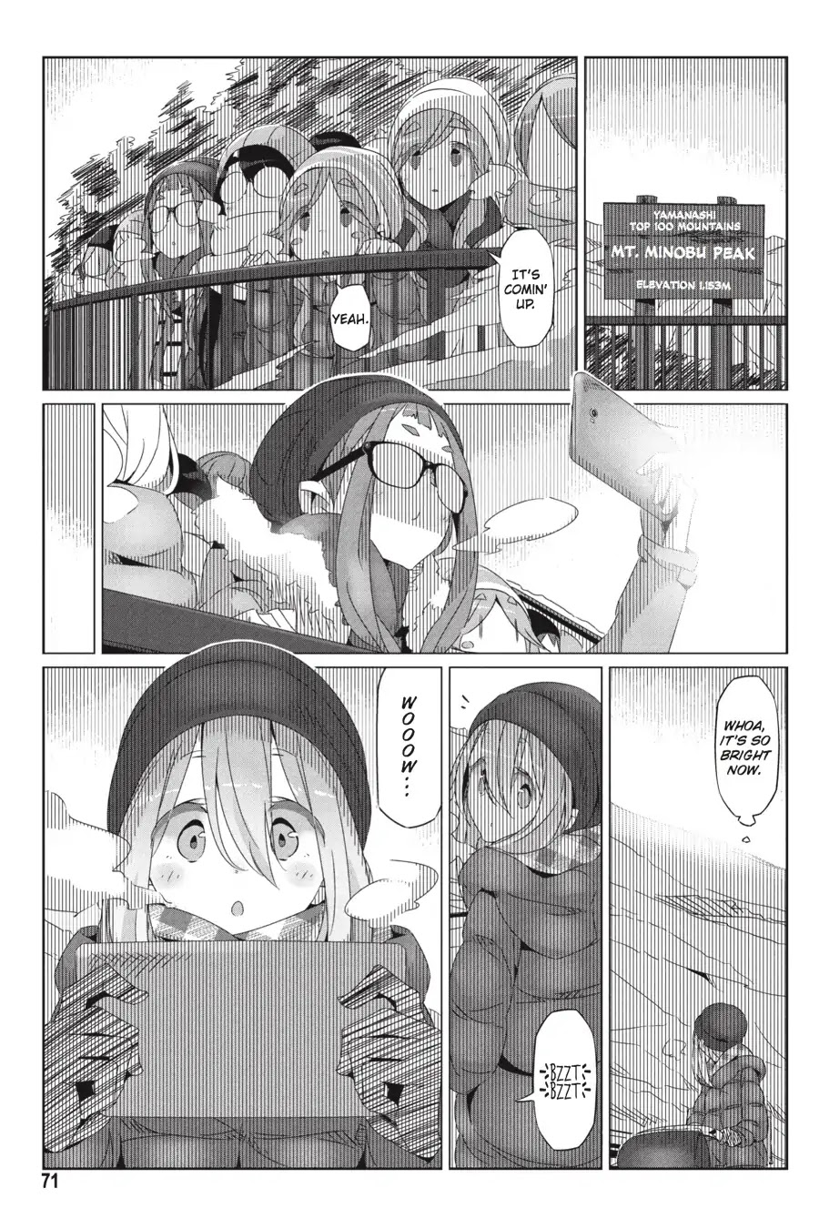 Yurucamp Chapter 26 page 13 - Chapter 26: The Beginning of the Year