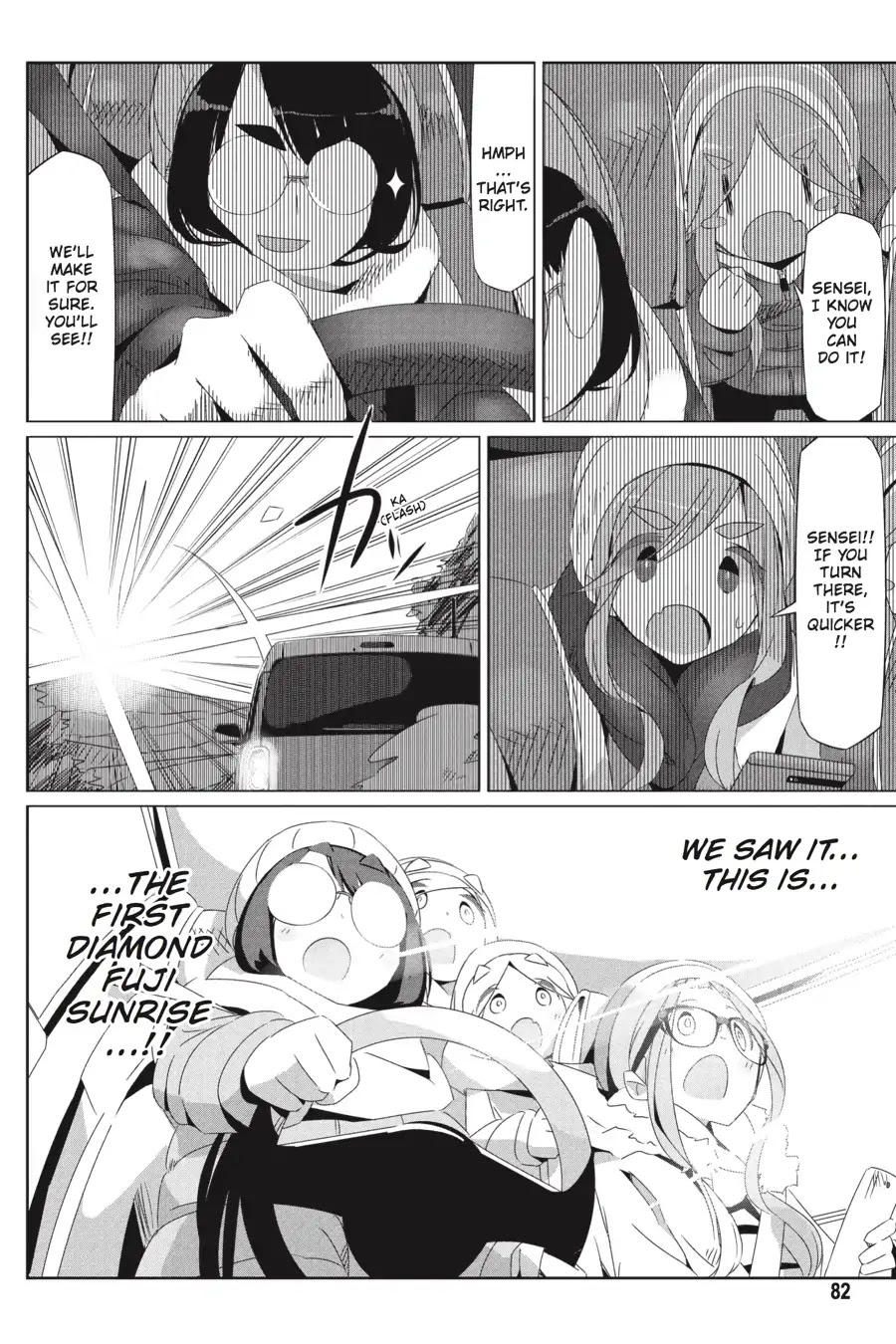 Yurucamp Chapter 26 page 23 - Chapter 26: The Beginning of the Year
