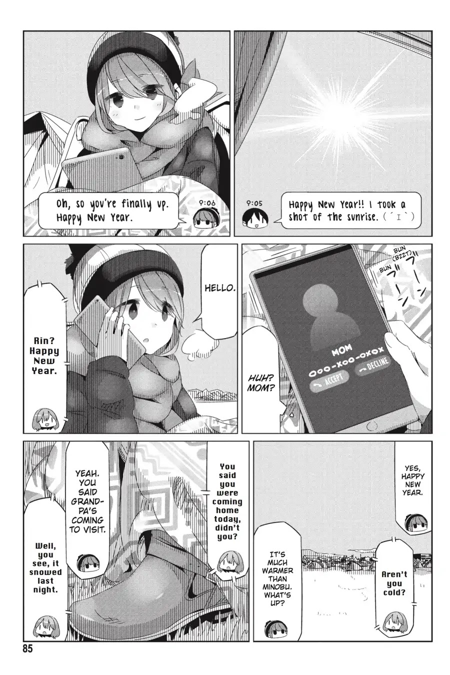 Yurucamp Chapter 26 page 26 - Chapter 26: The Beginning of the Year