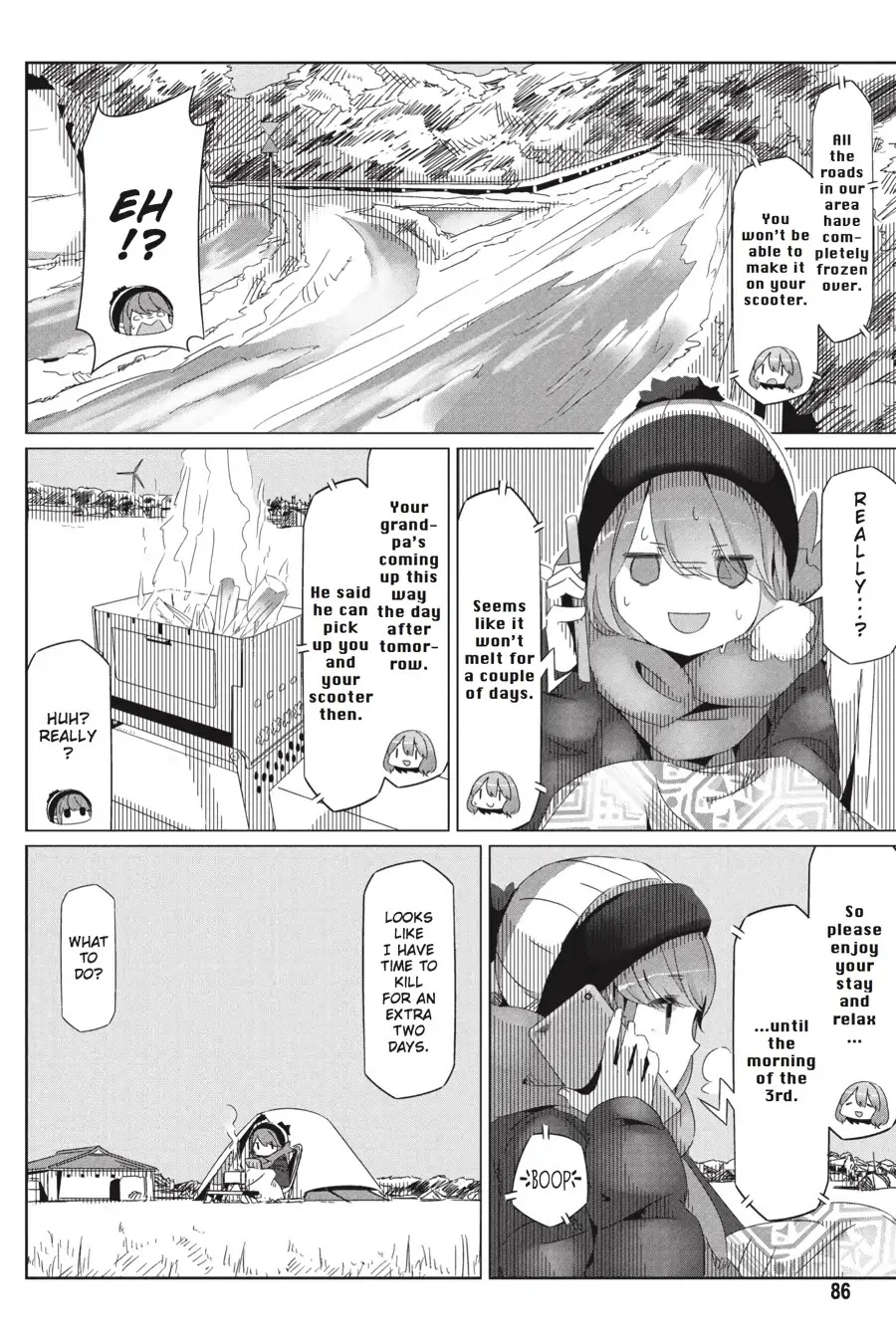 Yurucamp Chapter 26 page 27 - Chapter 26: The Beginning of the Year