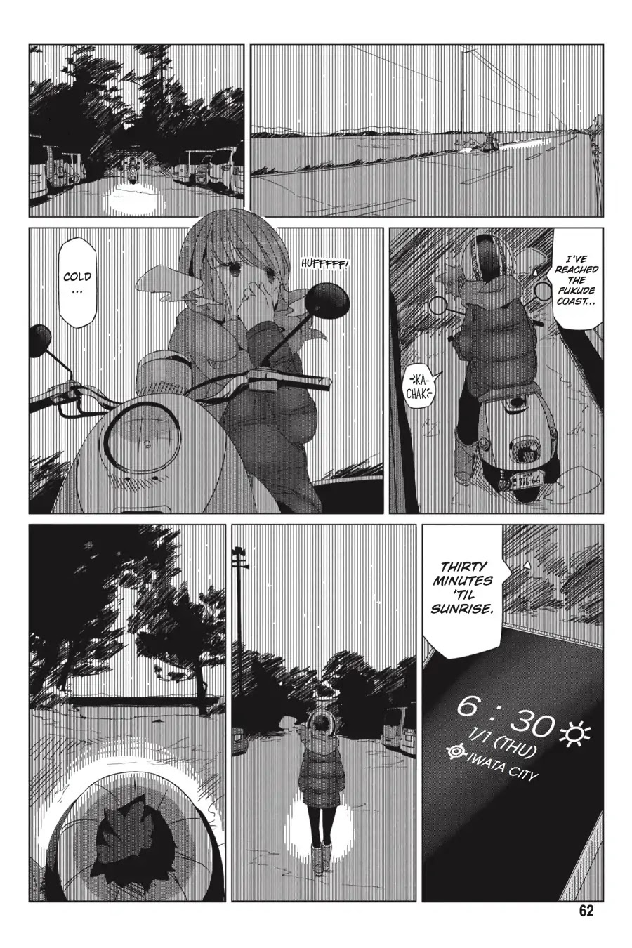 Yurucamp Chapter 26 page 4 - Chapter 26: The Beginning of the Year