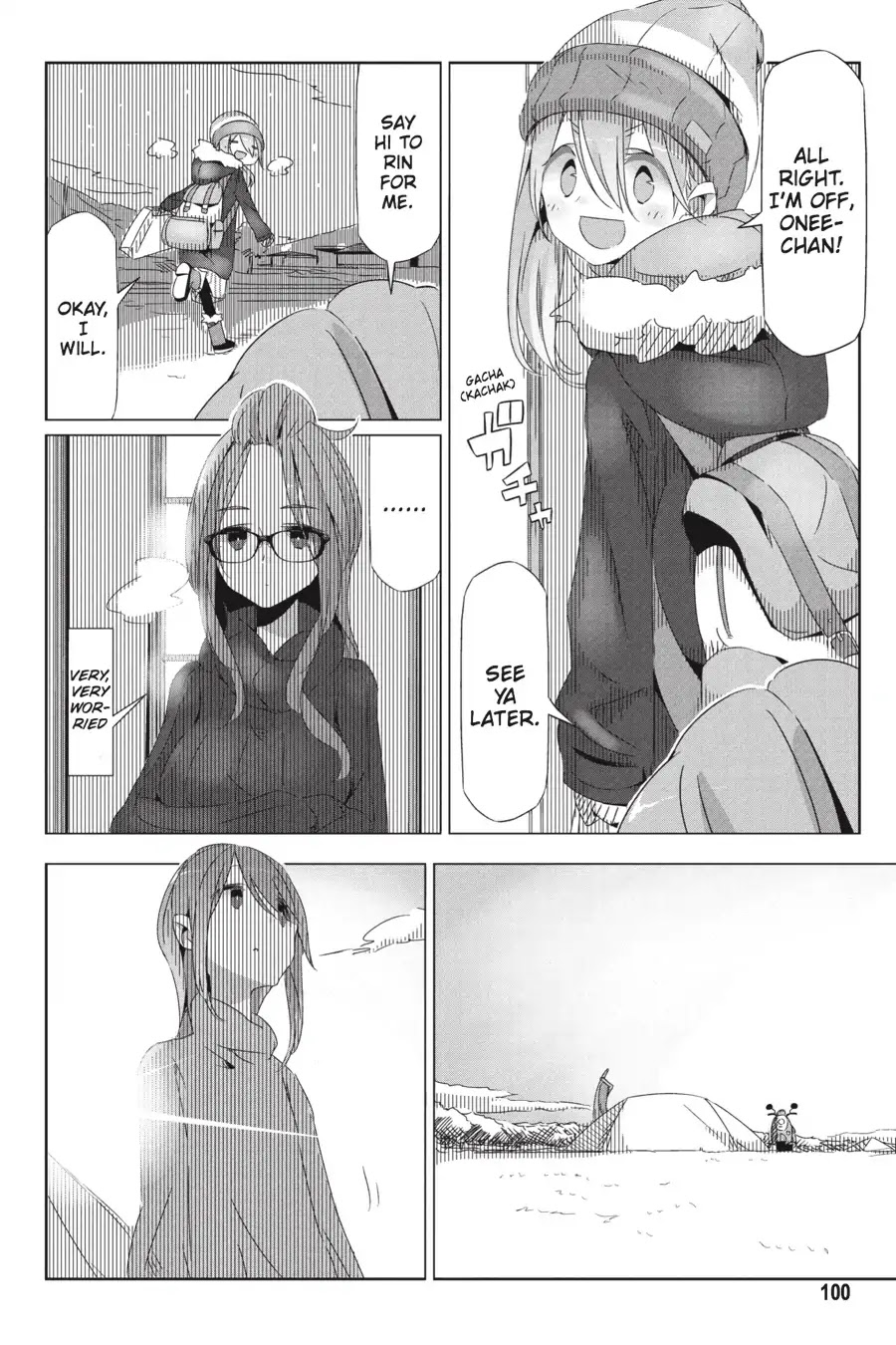 Yurucamp Chapter 27 page 11 - Chapter 27: The Ocean, the Lake, and Some Lucky Camping