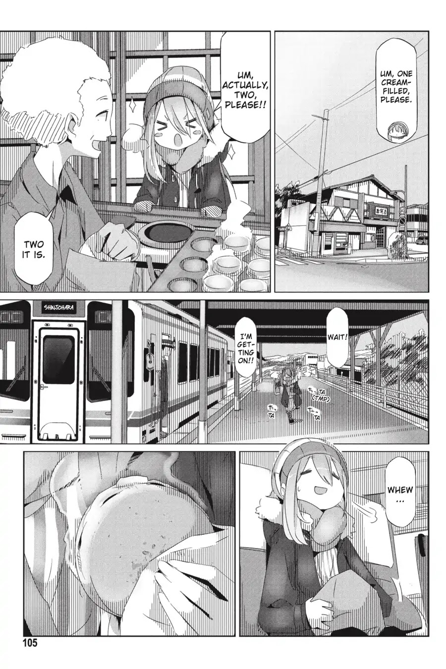 Yurucamp Chapter 27 page 16 - Chapter 27: The Ocean, the Lake, and Some Lucky Camping