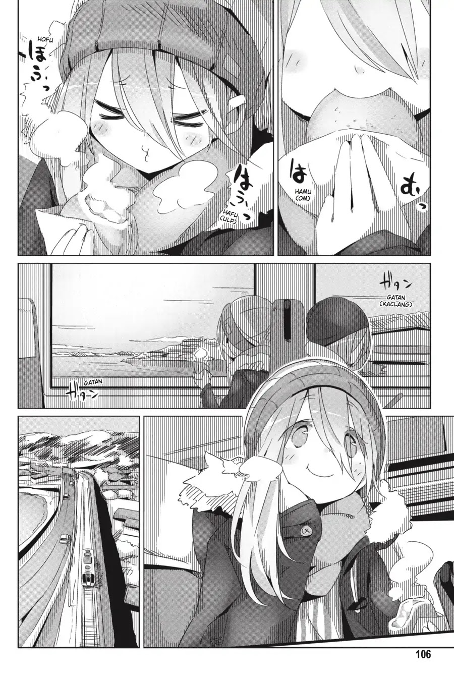 Yurucamp Chapter 27 page 17 - Chapter 27: The Ocean, the Lake, and Some Lucky Camping