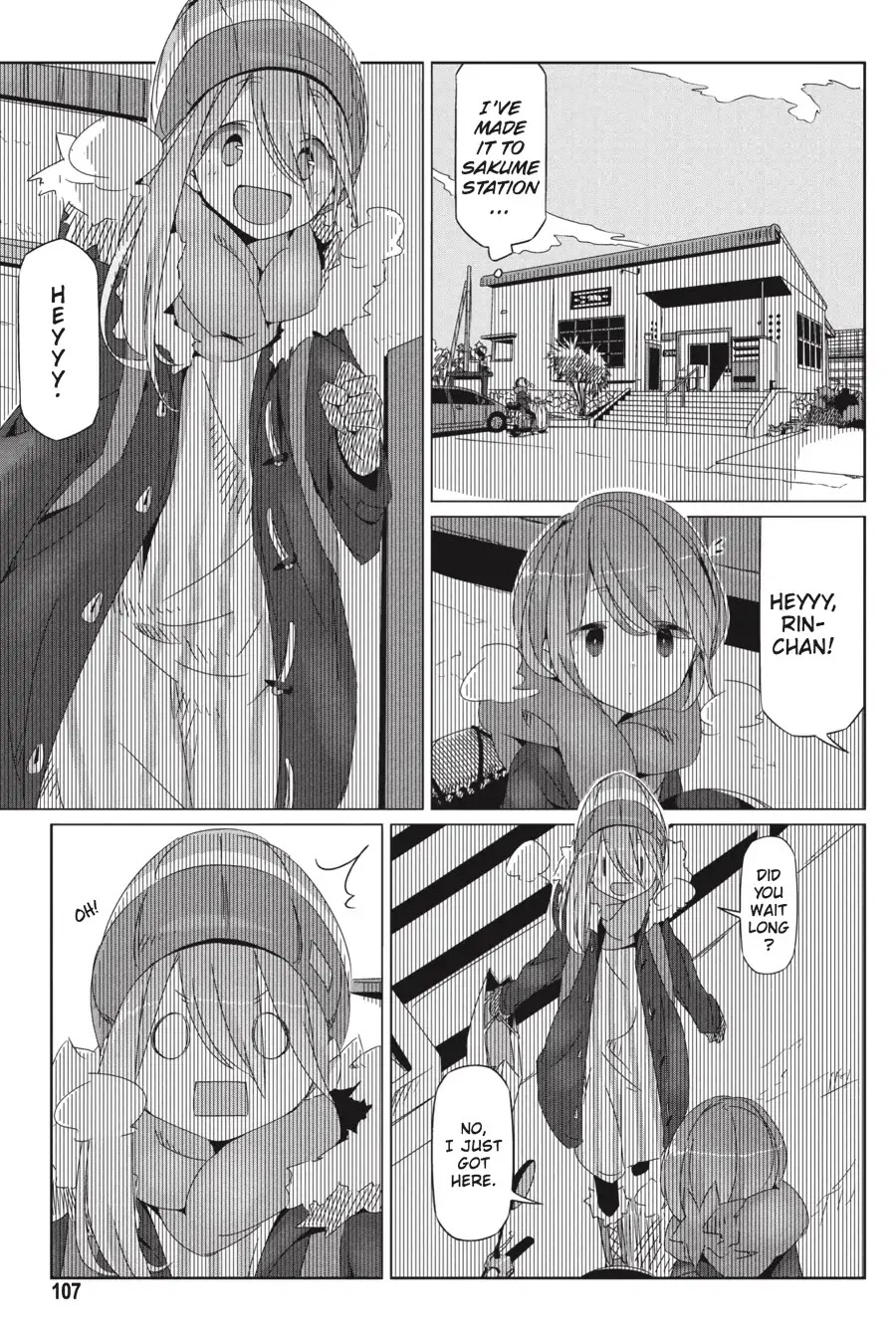 Yurucamp Chapter 27 page 18 - Chapter 27: The Ocean, the Lake, and Some Lucky Camping