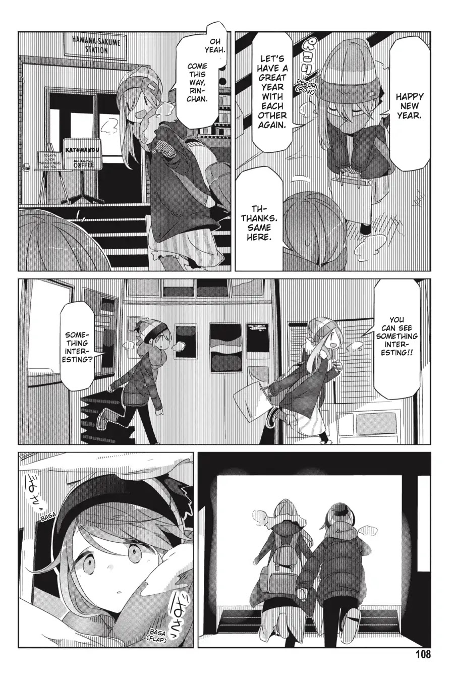 Yurucamp Chapter 27 page 19 - Chapter 27: The Ocean, the Lake, and Some Lucky Camping