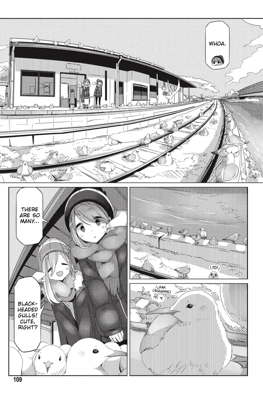 Yurucamp Chapter 27 page 20 - Chapter 27: The Ocean, the Lake, and Some Lucky Camping