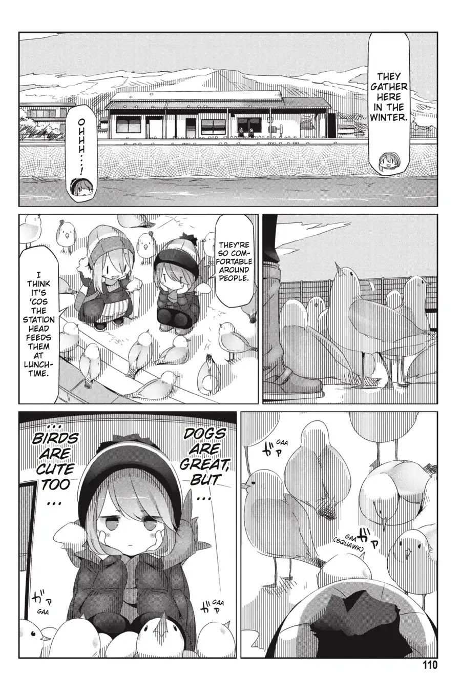 Yurucamp Chapter 27 page 21 - Chapter 27: The Ocean, the Lake, and Some Lucky Camping