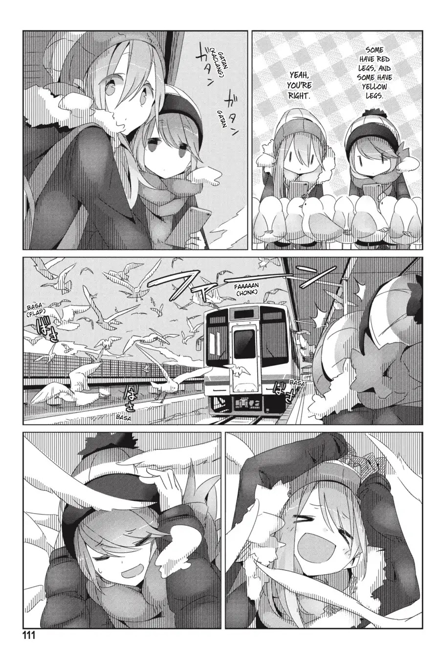 Yurucamp Chapter 27 page 22 - Chapter 27: The Ocean, the Lake, and Some Lucky Camping