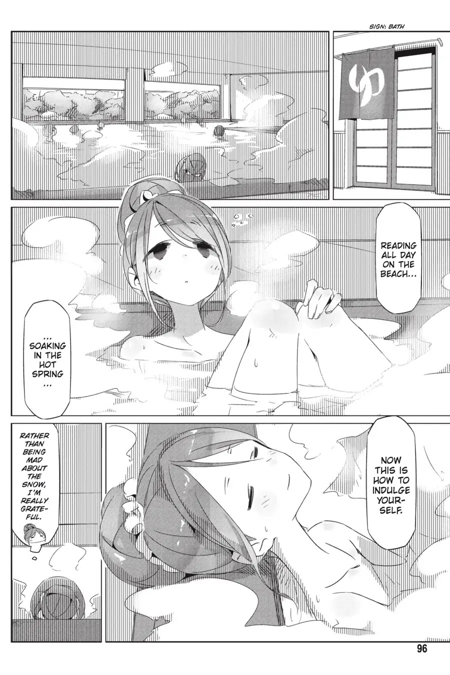 Yurucamp Chapter 27 page 7 - Chapter 27: The Ocean, the Lake, and Some Lucky Camping