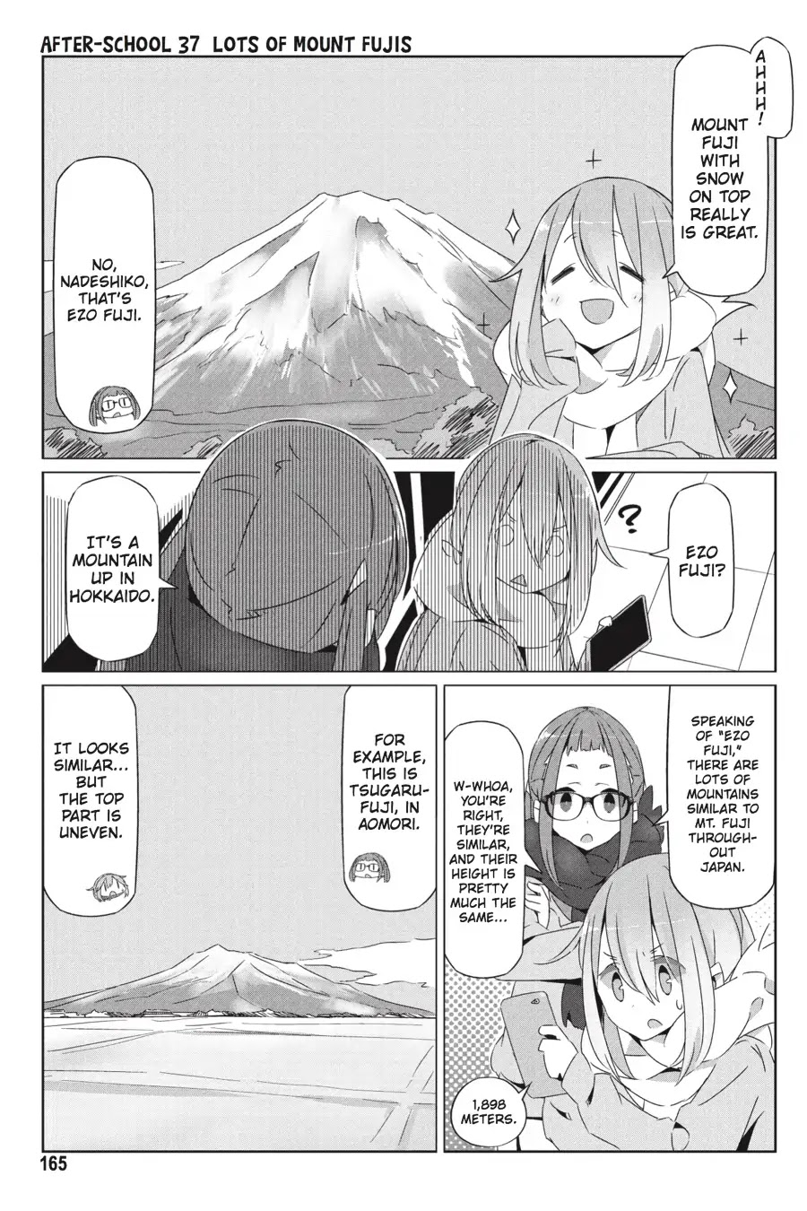 Yurucamp Chapter 28.5 page 21 - Vol.5 Side Stories: Room Camp