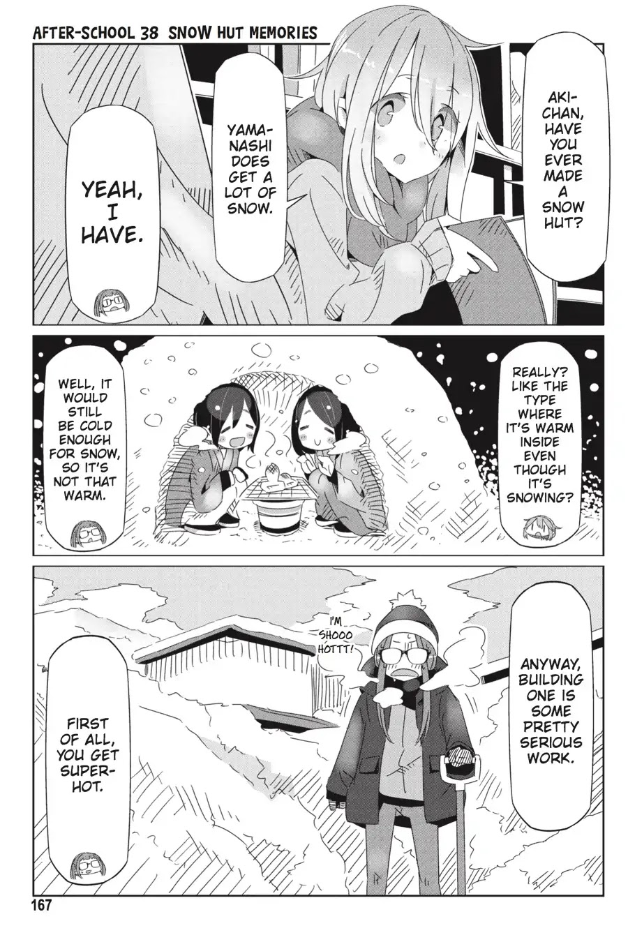 Yurucamp Chapter 28.5 page 23 - Vol.5 Side Stories: Room Camp