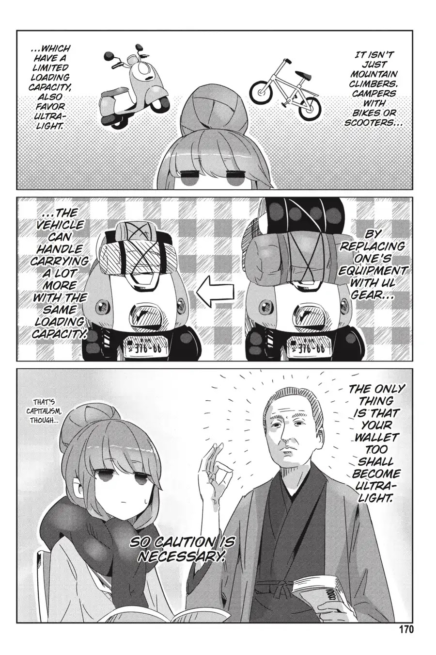 Yurucamp Chapter 28.5 page 26 - Vol.5 Side Stories: Room Camp