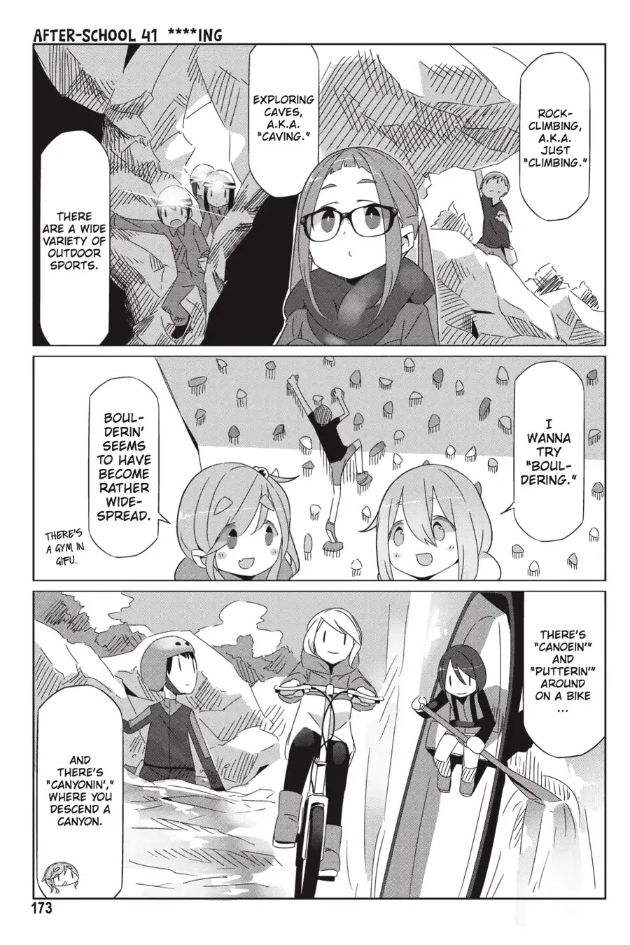 Yurucamp Chapter 28.5 page 29 - Vol.5 Side Stories: Room Camp