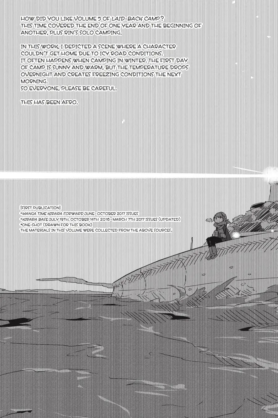 Yurucamp Chapter 28.5 page 33 - Vol.5 Side Stories: Room Camp
