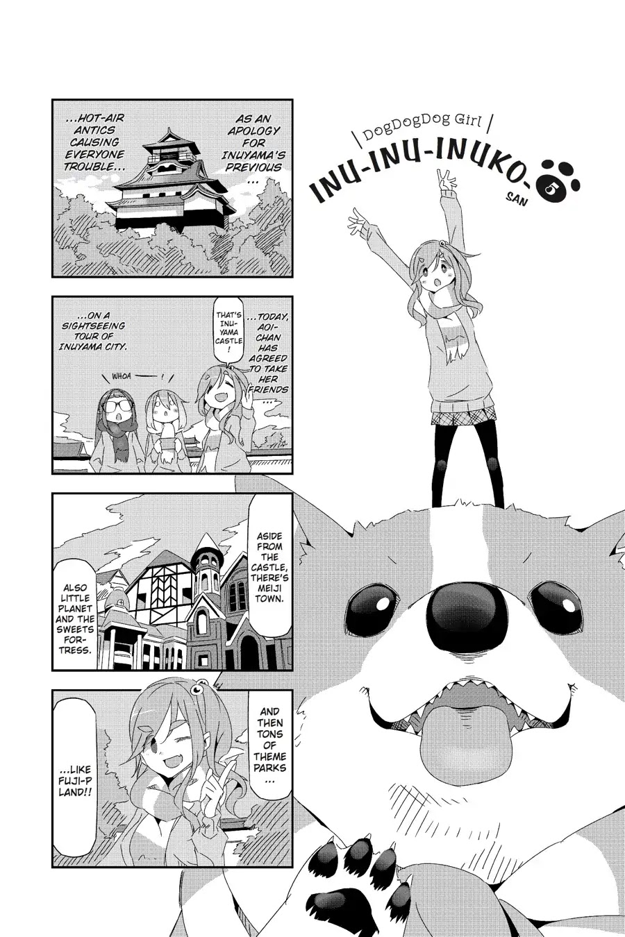 Yurucamp Chapter 28.5 page 34 - Vol.5 Side Stories: Room Camp