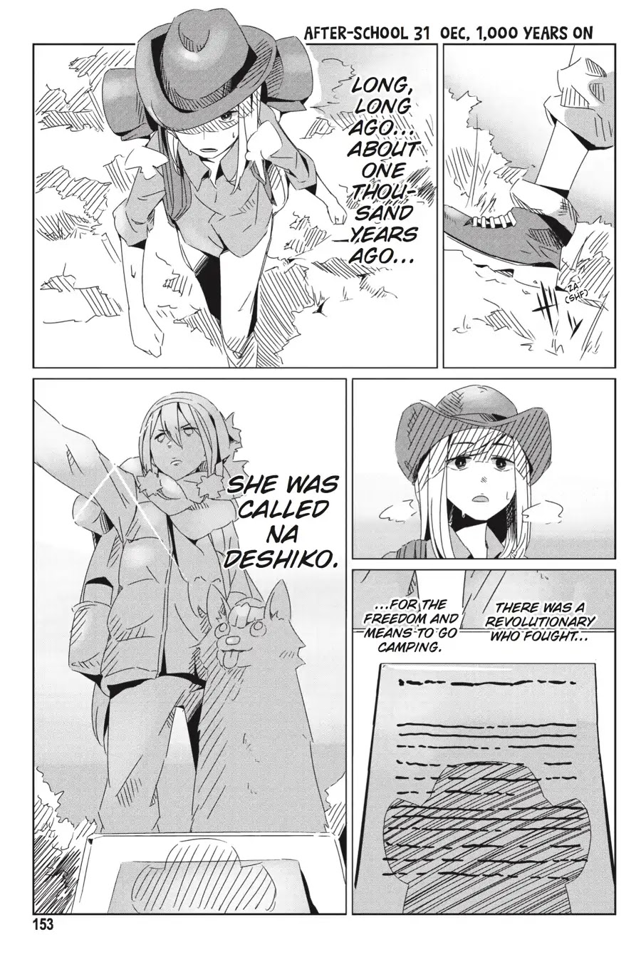 Yurucamp Chapter 28.5 page 9 - Vol.5 Side Stories: Room Camp