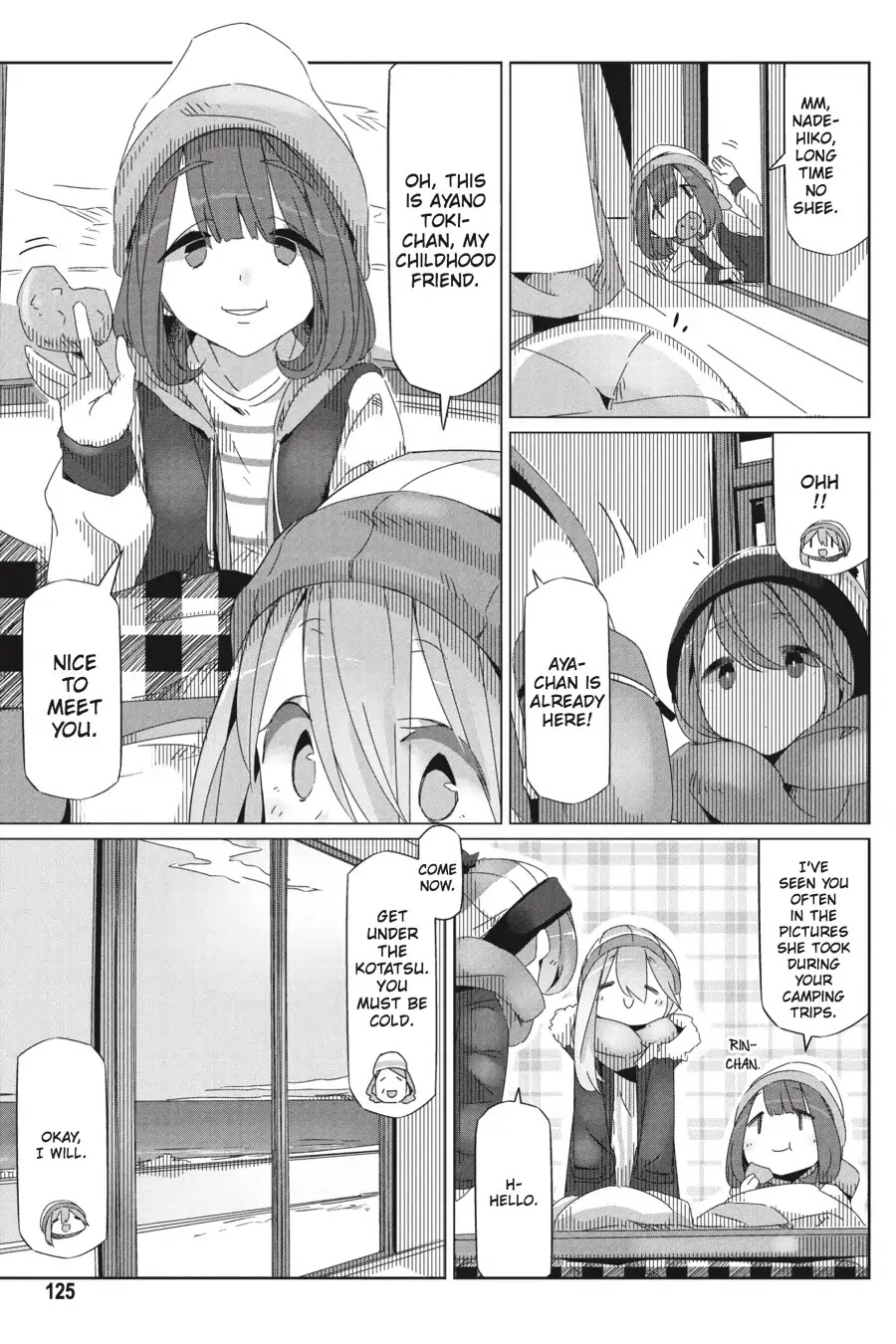 Yurucamp Chapter 28 page 11 - Chapter 28: Thinking It Over Again