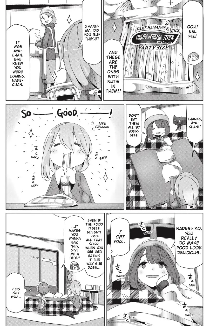 Yurucamp Chapter 28 page 12 - Chapter 28: Thinking It Over Again