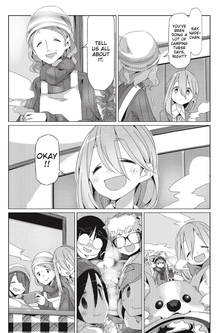 Yurucamp Chapter 28 page 16 - Chapter 28: Thinking It Over Again