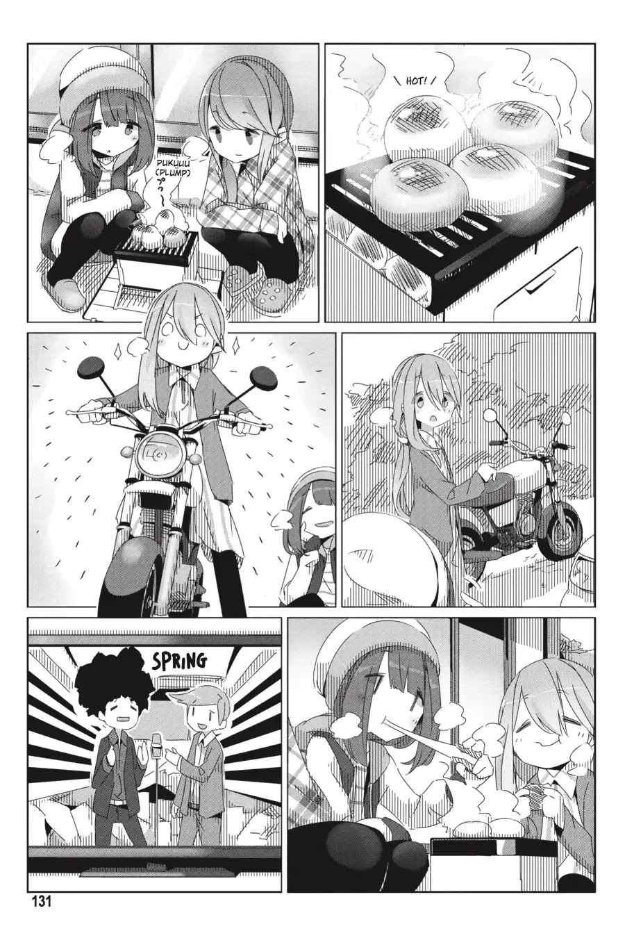 Yurucamp Chapter 28 page 17 - Chapter 28: Thinking It Over Again