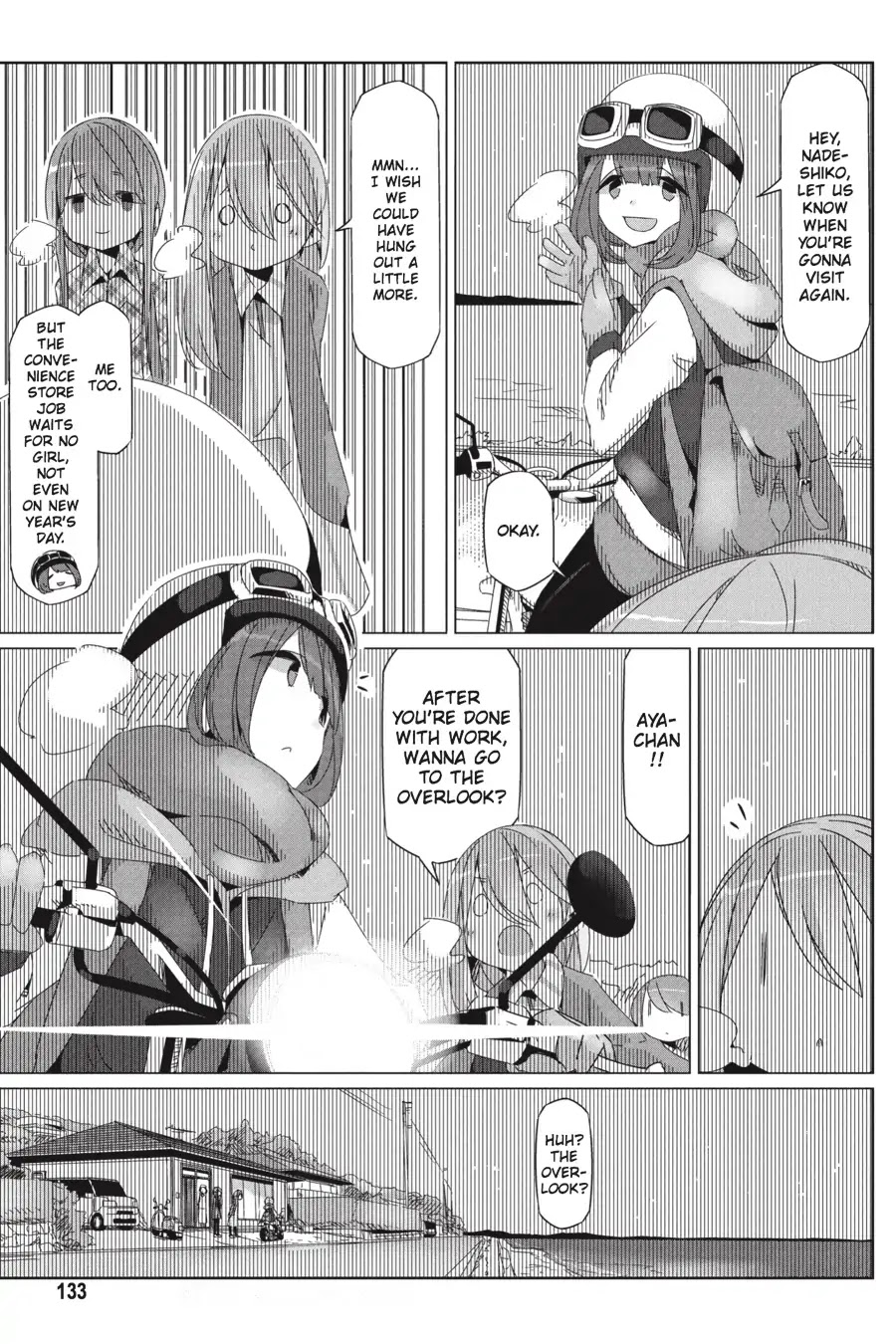 Yurucamp Chapter 28 page 19 - Chapter 28: Thinking It Over Again