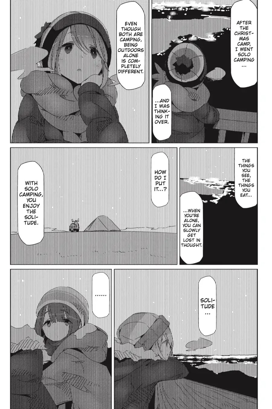 Yurucamp Chapter 28 page 23 - Chapter 28: Thinking It Over Again