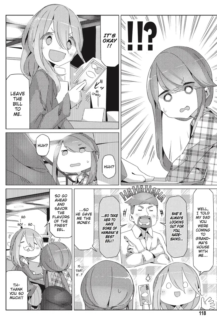 Yurucamp Chapter 28 page 4 - Chapter 28: Thinking It Over Again
