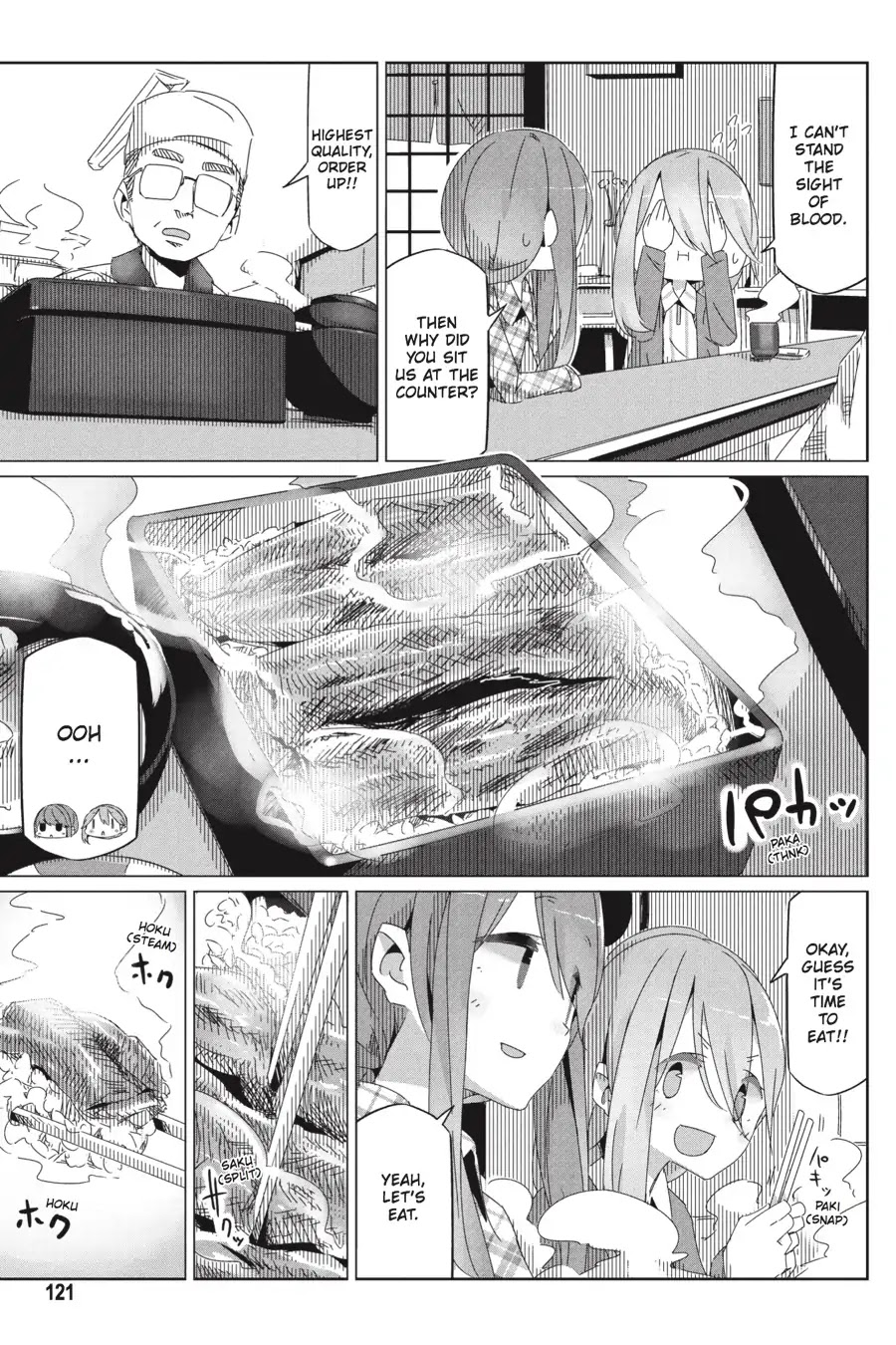 Yurucamp Chapter 28 page 7 - Chapter 28: Thinking It Over Again