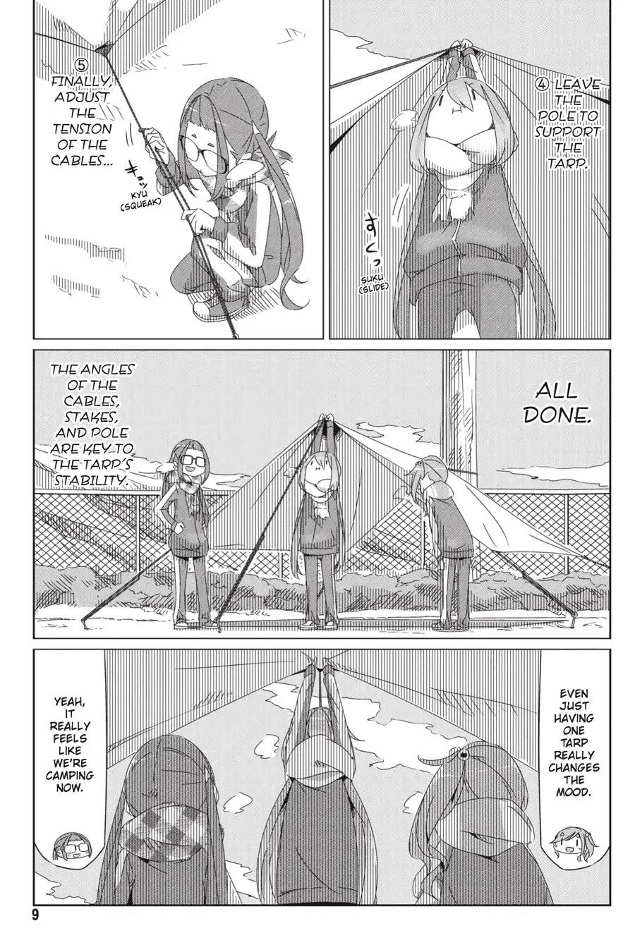 Yurucamp Chapter 29 page 10 - Chapter 29: What Will You Buy with the Money from Your Job?