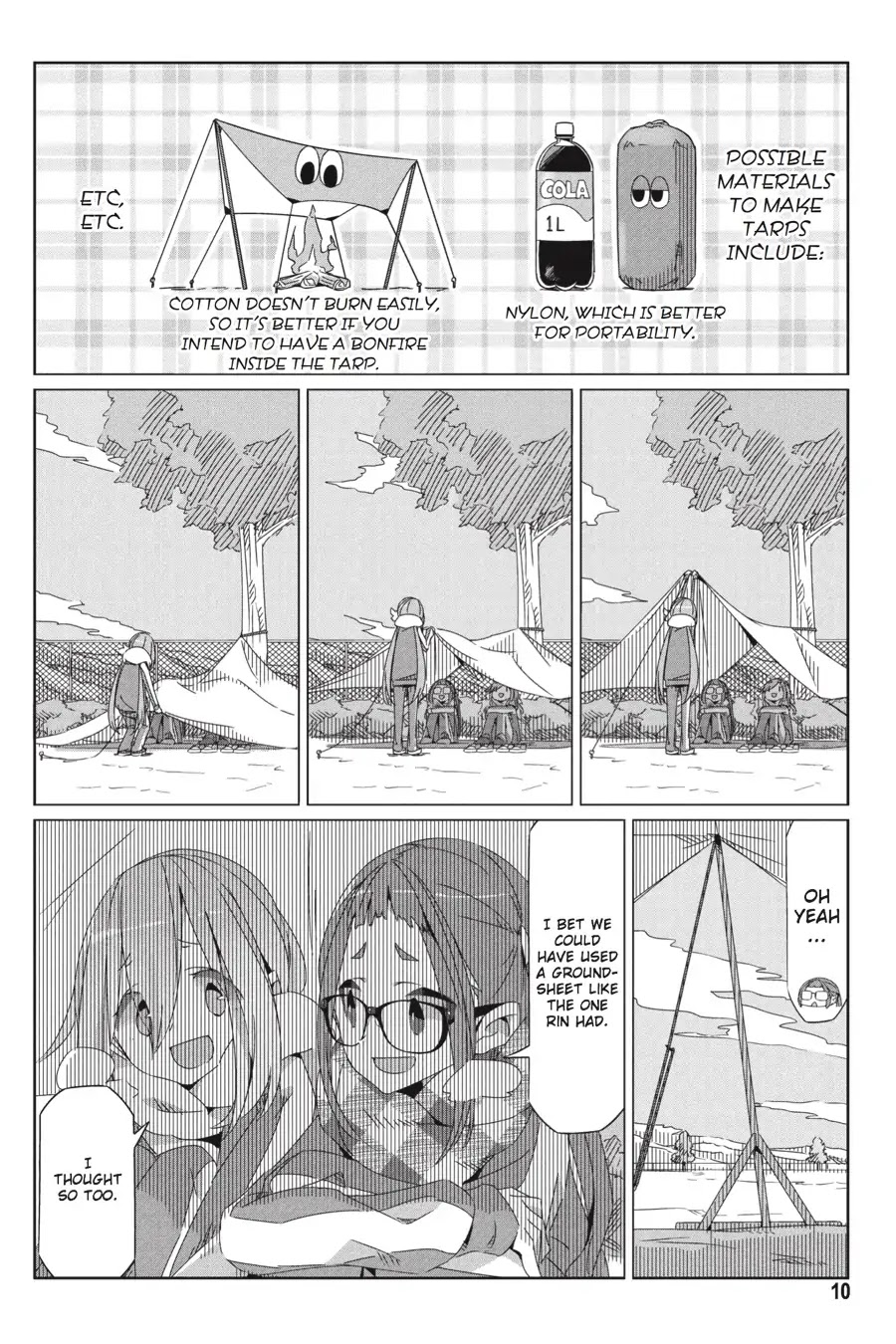 Yurucamp Chapter 29 page 11 - Chapter 29: What Will You Buy with the Money from Your Job?