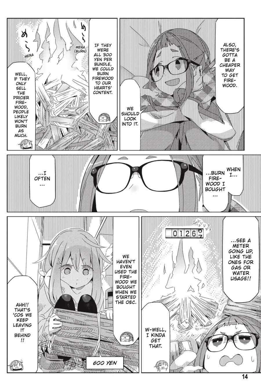 Yurucamp Chapter 29 page 15 - Chapter 29: What Will You Buy with the Money from Your Job?