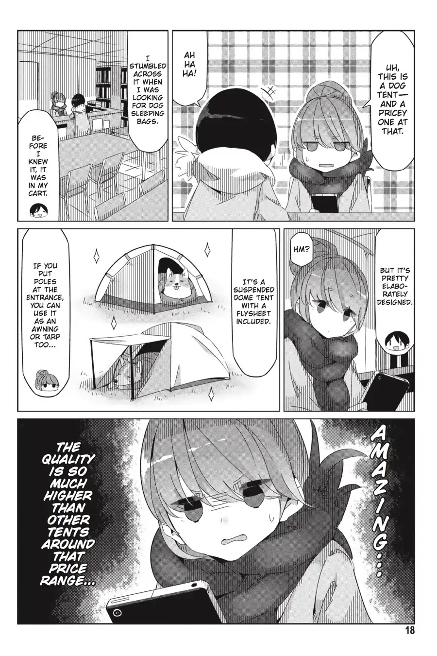 Yurucamp Chapter 29 page 19 - Chapter 29: What Will You Buy with the Money from Your Job?