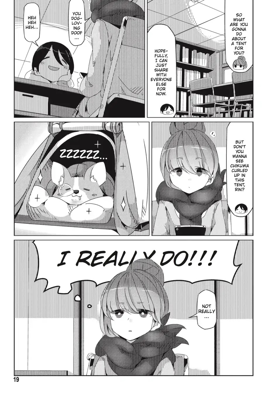 Yurucamp Chapter 29 page 20 - Chapter 29: What Will You Buy with the Money from Your Job?