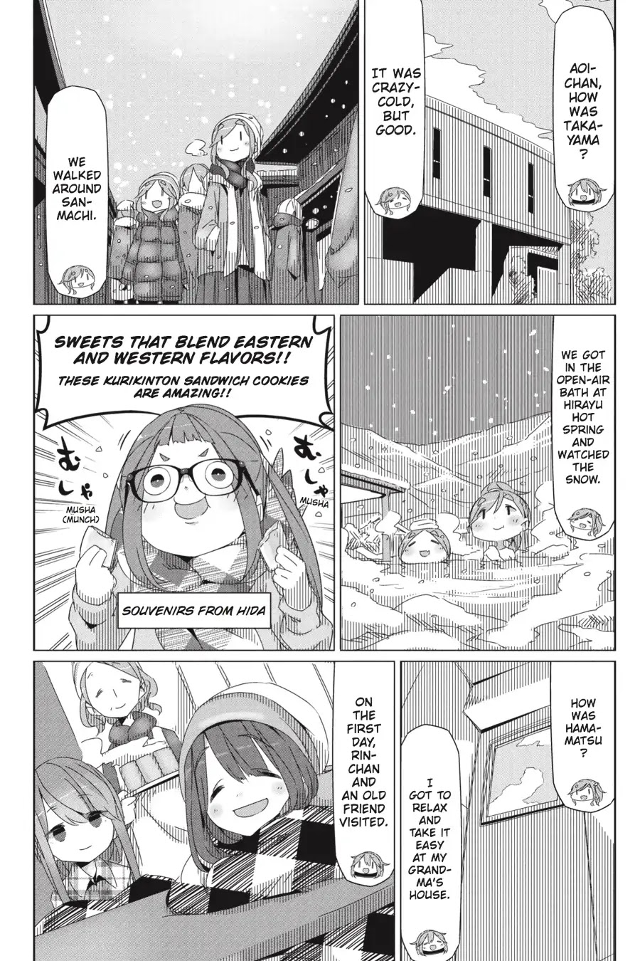 Yurucamp Chapter 29 page 4 - Chapter 29: What Will You Buy with the Money from Your Job?