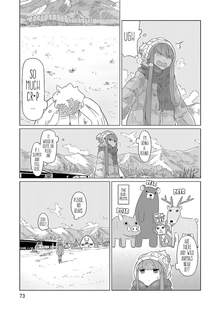Yurucamp Chapter 3 page 10 - Chapter 3 : She Camps Alone at the Base