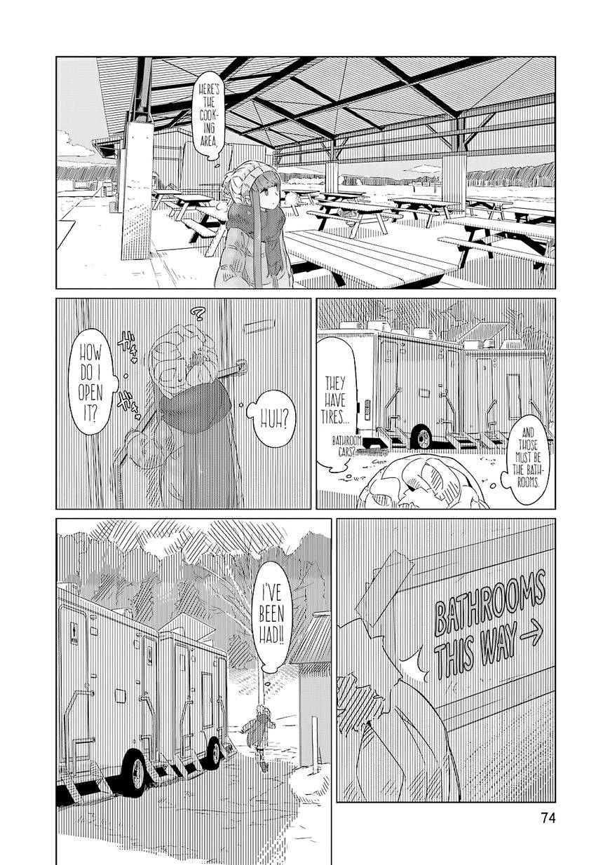 Yurucamp Chapter 3 page 11 - Chapter 3 : She Camps Alone at the Base