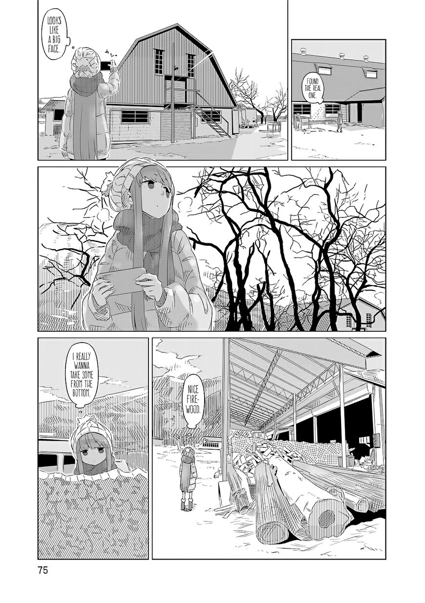 Yurucamp Chapter 3 page 12 - Chapter 3 : She Camps Alone at the Base