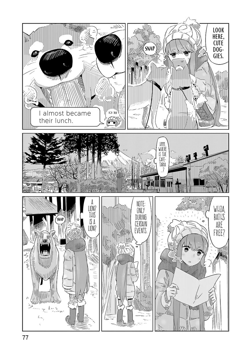 Yurucamp Chapter 3 page 14 - Chapter 3 : She Camps Alone at the Base