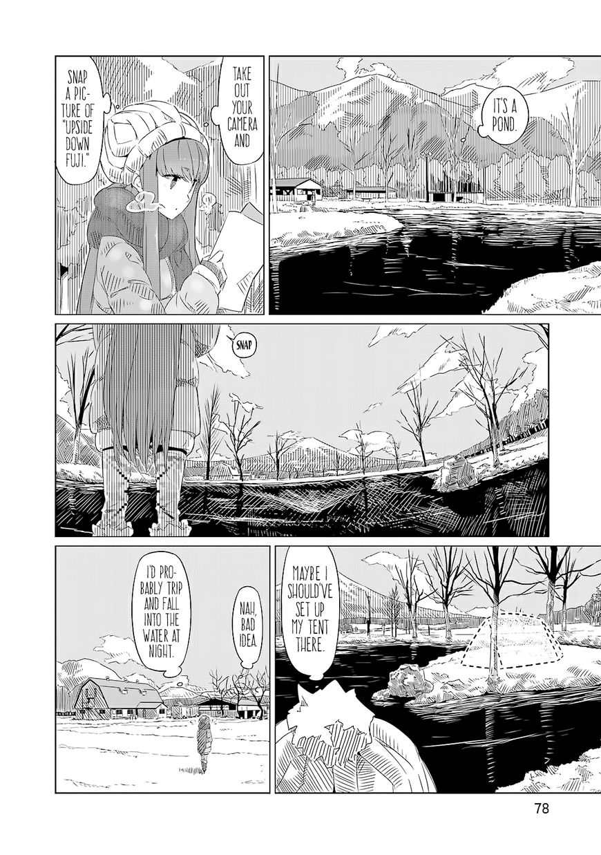 Yurucamp Chapter 3 page 15 - Chapter 3 : She Camps Alone at the Base