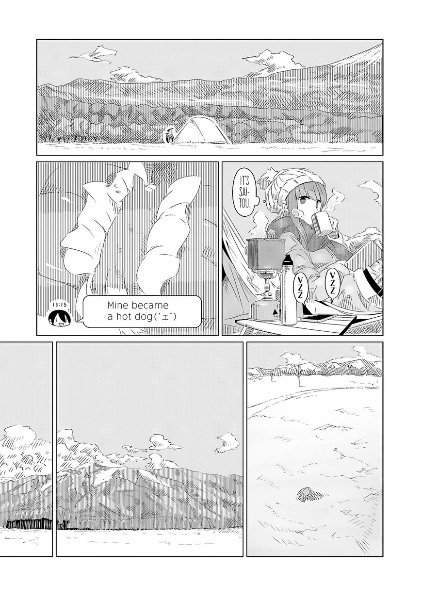 Yurucamp Chapter 3 page 18 - Chapter 3 : She Camps Alone at the Base
