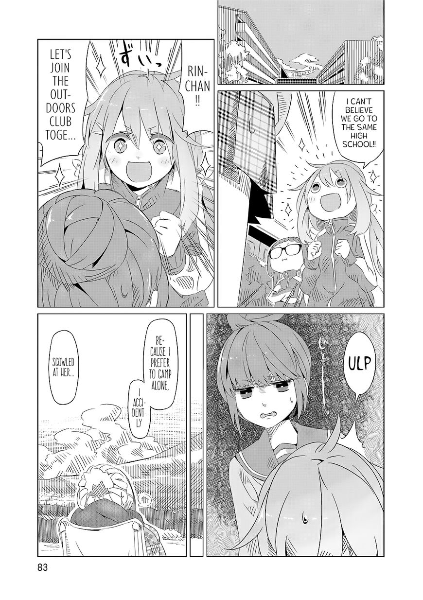 Yurucamp Chapter 3 page 20 - Chapter 3 : She Camps Alone at the Base