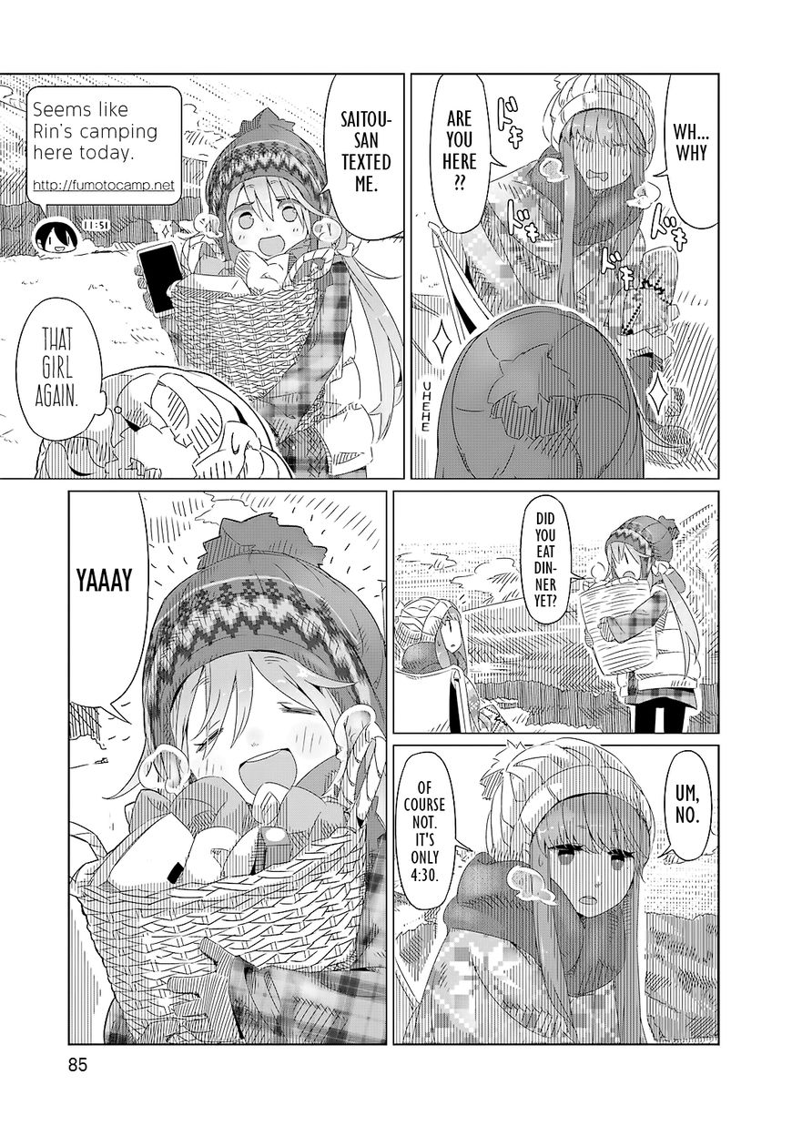 Yurucamp Chapter 3 page 22 - Chapter 3 : She Camps Alone at the Base